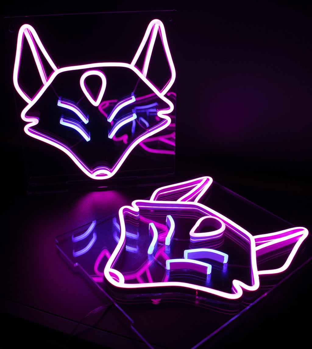 PRE-ORDER ONLY KMFX キツネ NEON SIGN